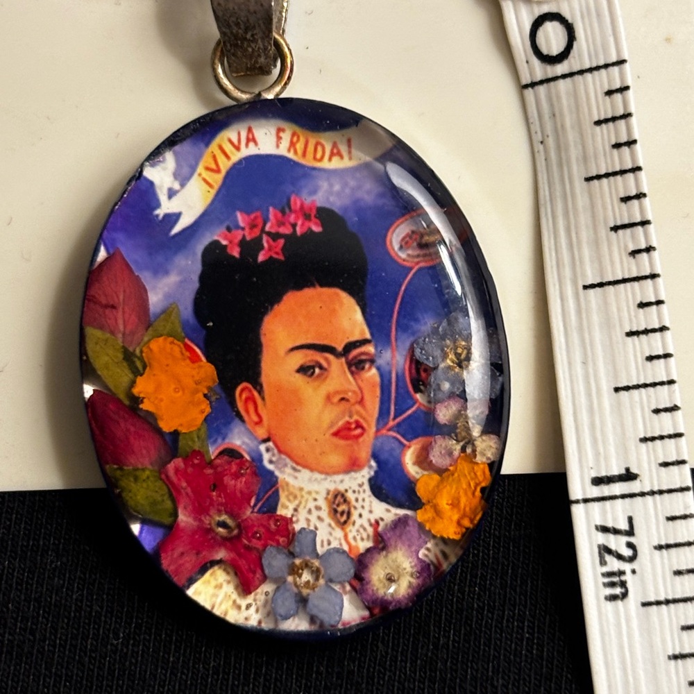 Frida Kahlo Inspired Pendant